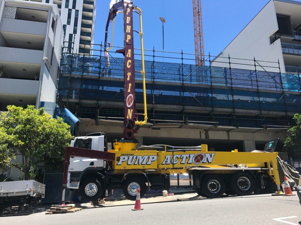 South Brisbane Pump Action Concrete Boom